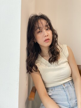 赤み消しカラー/オリーブカラー/髪質改善カラー