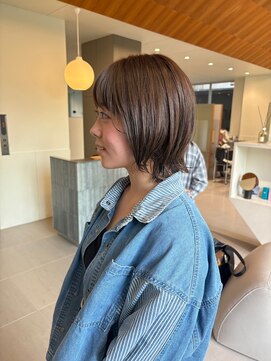 ローレンアオ(LOREN AO) 【LOREN AO】アッシュベージュ/くびれボブ