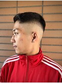 【大村指名】メンズカットスキンフェードバーバースタイル
