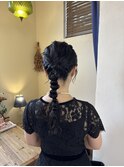 ヘアセット/あみおろしアレンジ/お呼ばれアレンジ
