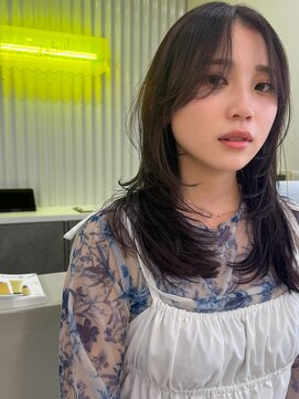 デビュー 沖縄泡瀬店(Debut) くびれヘア/オリーブベージュ/ハイライトカラー/沖縄市