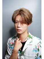 ゴールドシブヤ(GOALD SHIBUYA)&nbsp;センターパート/ミルクティーベージュ