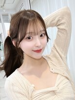 レイリー 原宿 表参道(Rayreee)&nbsp;顔まわりすっきり！美人度アップな韓国風ポニー