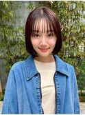 20代30代大人可愛いボブ