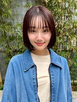 ヒュー 広島(HEW)&nbsp;20代30代大人可愛いボブ