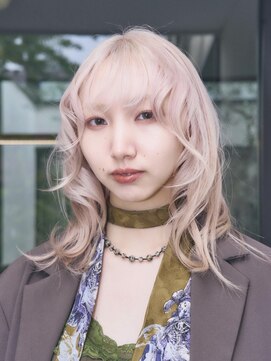 インチェルシー(in chelsea) 2ブリーチで作るペールピンク/ホワイトカラー/ペールカラー/西春