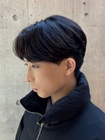 アルム オモテサンドウ(ALLM omotesando)&nbsp;【メンズ韓国ヘア】韓国風カルマパーマ/メンズカット/原宿表参道