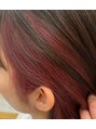アグ ヘアー ルシール 東照宮店(Agu hair lucir)&nbsp;デザインカラーが得意です。インナー、アンブレラ、etc。。