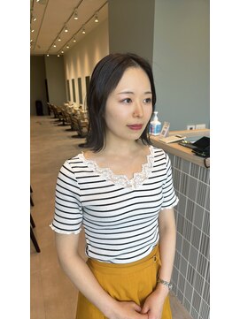 アヴェリー(avely) 外ハネボブ/切りっぱなしボブ/ボブ/髪質改善/酸熱トリートメント