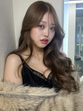 アイトーキョーエス 渋谷(AI TOKYO S) ヘーゼルベージュブリーチなしダブルカラーワンホンヘア前髪渋谷