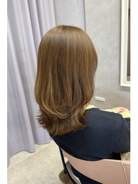 ラメル(RAMEL) 毛先5センチ巻くだけで、軽やかな動きの出る、レイヤースタイル