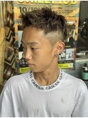 サーフカール/スパイキーショート/ブルーブラック/眉毛/錦糸町駅