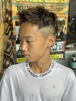 スウェル 押上店(Swell)&nbsp;サーフカール/スパイキーショート/ブルーブラック/眉毛/錦糸町駅