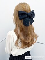 アイメゾン バイノノ(I MAISON by nono)&nbsp;シンプルハーフアップ