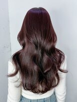 アルバム 銀座(ALBUM GINZA)&nbsp;韓国ヘアロンググレージュ顔周りレイヤー_ba554942