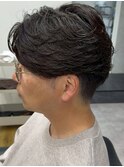 フェザーパーマ／ニュアンスパーマ／韓国マッシュ／我孫子/men's