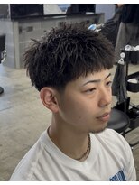 マーレ 宇部店(MARE)&nbsp;テーパーフェード×ダウンバングスパイキー