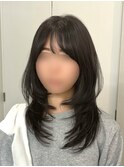 ハッシュカット/レイヤーカット/ハイレイヤーカット/韓国ヘア