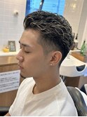 アップバング刈り上げツイスパ◎大人ビジネススタイル