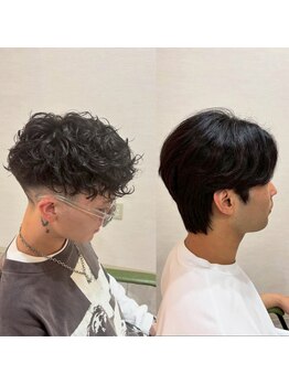 オルオル ヘアープロデュースの写真/学生から20代に支持◎校則OKのナチュラルパーマで簡単セット！イケてるカジュアルスタイル♪