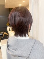 キャアリー(Caary) 福山美容室Caary髪質改善ウルフレイヤー美髪艶髪ピンクブラウン