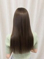 ココカラヘアー ニコ(cococara hair nico)&nbsp;髪質改善ストレート/ダブルカラーオリーブベージュ