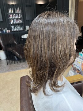 クール ヘアリズム 上田店(COOL Hair rhythm) 外ハネウルフ