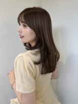 ノイ 銀座(noi) 顔周りレイヤーカットべージュカラーくびれレイヤーカット