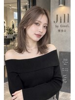 ジル バイ ジゼル 博多店(JILL by GiseL) ハイトーンカラー/ブリーチカラー/レイヤーカット/顔周り