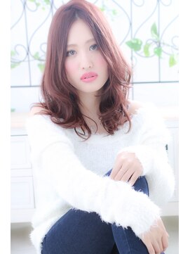 ヘアーデザイン レガルスィー(Hair Design Legarsi) 【　Legarsi★透明感ピンクベージュセミディ】