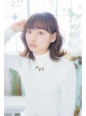 外ハネミディアム 