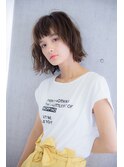 【Neolive Caff】ショートバング×外ハネショートボブ