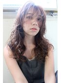 rough wave long 【ひし形シルエット】#6