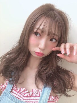 ヘアー アンド ビューティー ザ エフ 西尾店(Hair Beauty the F) 【the F】可愛いモカブラウン