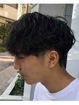 フィフス(fifth) スパイラルパーマ マッシュヘア 刈り上げ マッシュスパイラル