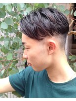 パール(PEAR+L)&nbsp;センターパート×マッシュ×メンズ×メンズカット