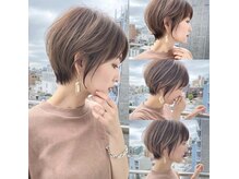 《白髪のお悩みを解決！》【ショートヘア】×【白髪ぼかしハイライト】でお洒落に上品なヘアスタイルに！