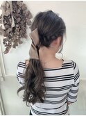 #ヘアアレンジ #ヘアセット #ヘアアクセ