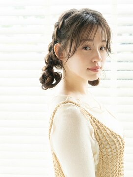 ハイレート ウニクス川越店(Hairate) 【Hairate本川越】＊編み込みアレンジ＊