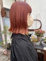 ユイマァル 倉敷店(YUIMARL)&nbsp;オレンジ×切りっぱなし