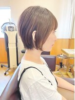 アルバ ヘアリゾート(ALBA)&nbsp;【ALBAさわ】ブラウンショートボブ　★☆