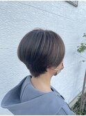 丸みショートヘア
