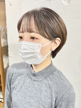 リッカ(RICCA) マッシュショート/耳掛けショート/ココアベージュ W1204