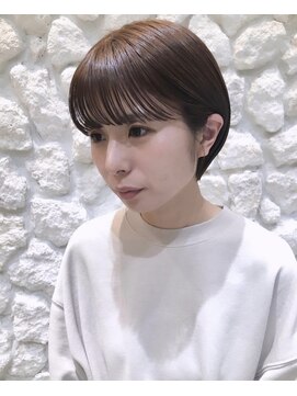 モアナ バイ ヘッドライト 沖縄豊見城店(Moana by HEADLIGHT) Moana【豊見城】#耳掛けショートボブ#コンパクトショート