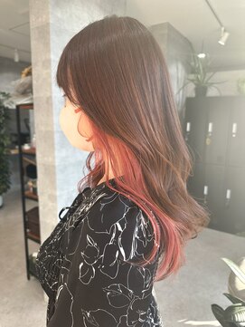 ニコル(NICOLL) インナーカラー　ペールピンク