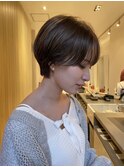 心斎橋 丸みショート ショートカット