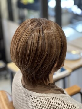 プレビア 上尾店(PREVIA) 髪質改善カラーアッシュベージュ