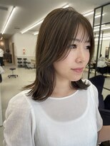 サンド 大阪梅田(sand)&nbsp;@eri_bob_ 前髪/マチルダボブ/インナーグレージュ[大阪梅田駅]