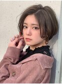 ショート/前髪カット/レイヤーカット×黒髪★髪質改善[池袋]