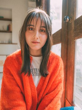 ポイントファイブバイソレイユ 小松店.5 by SOLEIL) 暗髪ストレート